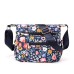 Women's Crossbody Bag Shoulder Bag Hobo Bag Nylon Outdoor Daily Holiday Zipper Large Capacity Waterproof Lightweight Geometric Character Flower Rose flower Colorful butterfly Colorful flowers