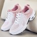 Women's Sneakers Flyknit Shoes Comfort Shoes Outdoor Daily Summer Round Toe Casual Running Tissage Volant Lace-up Black Pink Blue