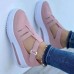 Women's Sneakers Plus Size Platform Sneakers Slip-on Sneakers Outdoor Daily Solid Color Summer Hollow Out Platform Wedge Heel Round Toe Vintage Casual Minimalism Walking Patent Leather Magic Tape