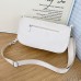 Women's Crossbody Bag Nylon Daily Zipper Large Capacity Solid Color Black White