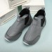 Men's Sneakers Retro Walking Casual Daily Leather Comfortable Booties / Ankle Boots Loafer Black White Gray Spring Fall