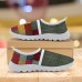 Men's Sneakers Print Shoes Plus Size Flyknit Shoes Walking Sporty Casual Outdoor Daily Party & Evening Mesh Breathable Comfortable Light Green Red Blue Summer Spring Fall