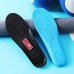 Men's Sneakers Running Shoes Air Cushion Cushioning Breathable Light Soft Running Road Running Rubber Knit Spring Fall Black White Blue Black