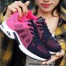 Women's Sneakers Plus Size Flyknit Shoes Platform Sneakers Outdoor Work Daily Flat Heel Round Toe Vacation Fashion Casual Running Hiking Tissage Volant Lace-up Black Pink Purple