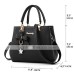 Women's Handbag Crossbody Bag Satchel Top Handle Bag PU Leather Office Daily Date Bowknot Solid Color Wine Black Pink