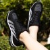 Women's Sneakers Running Shoes Athletic Non-slip Air Cushion Cushioning Breathable Lightweight Soft Running Jogging Rubber Knit Summer Spring Pink Black White Black Red Grey