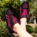 Women's Sneakers Running Shoes Athletic Non-slip Air Cushion Cushioning Breathable Lightweight Soft Running Jogging Rubber Knit Summer Spring Pink Black White Black Red Grey