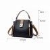 Women's Handbag Crossbody Bag Shoulder Bag Bucket Bag PU Leather Outdoor Daily Holiday Buckle Zipper Large Capacity Waterproof Lightweight Color Block Black Red Blue