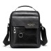 WEIXIER Crossbody Bag Men's Shoulder Bag Vintage Leather Vertical Hand Business Men's Casual Leather Bag Satchel Bag For Men