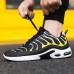 Men's Sneakers Sporty Look Daily Elastic Fabric Breathable Black / Yellow Blue Gray Spring Fall