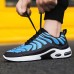 Men's Sneakers Sporty Look Daily Elastic Fabric Breathable Black / Yellow Blue Gray Spring Fall