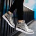 Men's Sneakers Skate Shoes High Top Sneakers Walking Sporty Casual Outdoor Daily PU Wear Proof Lace-up Silver Black Gold Spring Fall and Bag