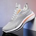 Men's Sneakers Sporty Look Comfort Shoes Running Sporty Casual Outdoor Daily Mesh Breathable Comfortable Slip Resistant Lace-up Black Blue Grey Color Block Spring Fall