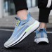 Men's Sneakers Sporty Look Comfort Shoes Running Sporty Casual Outdoor Daily Mesh Breathable Comfortable Slip Resistant Lace-up Black Blue Grey Color Block Spring Fall