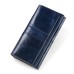 Women's Wallet Coin Purse Nappa Leather Cowhide Daily Zipper Solid Color Black Red Blue