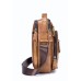 Men's Unisex Messenger Bag Sling Shoulder Bag Crossbody Bag Nappa Leather Cowhide Formal Outdoor Daily Zipper Vintage Fashion Dark Brown Black Brown