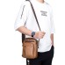 Men's Unisex Messenger Bag Sling Shoulder Bag Crossbody Bag Nappa Leather Cowhide Formal Outdoor Daily Zipper Vintage Fashion Dark Brown Black Brown