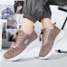 Women's Sneakers Plus Size Flyknit Shoes Platform Sneakers Outdoor Work Daily Flat Heel Round Toe Vacation Fashion Casual Running Hiking Tissage Volant Lace-up Black Pink Purple