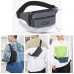 Men's Crossbody Bag Shoulder Bag Belt Bag Nylon Outdoor Daily Holiday Zipper Large Capacity Lightweight Durable Solid Color Lake blue Black Red