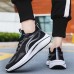 Men's Sneakers Flyknit Shoes Comfort Shoes Running Fitness & Cross Training Shoes Trail Running Shoes Sporty Classic Casual Outdoor Daily Tissage Volant Breathable Comfortable Slip Resistant Lace-up