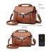 Women's Crossbody Bag Shoulder Bag Satchel Hobo Bag PU Leather Outdoor Daily Holiday Buckle Zipper Large Capacity Waterproof Lightweight Solid Color claret Black Brown