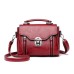 Women's Crossbody Bag Shoulder Bag Satchel Hobo Bag PU Leather Outdoor Daily Holiday Buckle Zipper Large Capacity Waterproof Lightweight Solid Color claret Black Brown