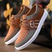 Men's Casual Shoes Comfort Shoes Walking Sporty Casual Outdoor Daily Canvas Breathable Comfortable Slip Resistant Lace-up Black Blue khaki Summer