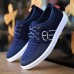 Men's Casual Shoes Comfort Shoes Walking Sporty Casual Outdoor Daily Canvas Breathable Comfortable Slip Resistant Lace-up Black Blue khaki Summer