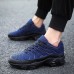 Men's Sneakers Sporty Look Dad Shoes Walking Sporty Casual Outdoor Daily Mesh Breathable Lace-up Black Red Blue Color Block Summer Spring