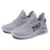 Men's Sneakers Sporty Look Plus Size Flyknit Shoes Running Sporty Casual Outdoor Daily Tissage Volant Breathable Comfortable Slip Resistant Lace-up Black khaki Grey Summer Spring