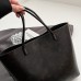 Women's Shoulder Bag PU Leather Daily Large Capacity Solid Color Black Brown Coffee