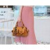 Women's Handbag Crossbody Bag Shoulder Bag PU Leather Office Daily Large Capacity Solid Color Natural yellow leather red Black