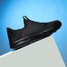 Men's Sneakers Loafers & Slip-Ons Plus Size Flyknit Shoes Walking Casual Daily Leather Comfortable Booties / Ankle Boots Loafer Black White Spring Fall