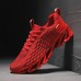 Men's Sneakers Flyknit Shoes Comfort Shoes Running Sporty Casual Outdoor Daily Tissage Volant Breathable Comfortable Slip Resistant Lace-up Black White Red Spring Fall