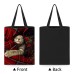 Women's Tote Shoulder Bag Canvas Tote Bag Polyester Shopping Daily Holiday Print Large Capacity Foldable Lightweight Cat Pink Red Blue