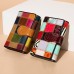 Women's Wallet Credit Card Holder Wallet Cowhide Shopping Daily Large Capacity Lightweight Durable Color Block Patchwork Rainbow