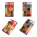 Women's Wallet Credit Card Holder Wallet Cowhide Shopping Daily Large Capacity Lightweight Durable Color Block Patchwork Rainbow