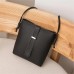 Women's Crossbody Bag Shoulder Bag Mobile Phone Bag PU Leather Office Daily Large Capacity Lightweight Durable Solid Color Black Yellow Pink