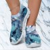 Women's Sneakers Slip-Ons Print Shoes Plus Size Flyknit Shoes Outdoor Daily 3D Cut-out Abstract Art Summer Winter Flat Heel Round Toe Closed Toe Fashion Sporty Casual Running Walking Tissage Volant