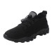 Men's Sneakers Casual Shoes Sporty Look Running Hiking Sporty Casual Athletic Daily Faux Leather Elastic Band Black Brown Grey Summer Spring