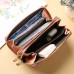 Women's Crossbody Bag Wallet Shoulder Bag Mobile Phone Bag PU Leather Office Shopping Daily Zipper Adjustable Durable Solid Color Letter Almond Light Brown Black