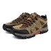 Men's Sneakers Hiking Boots Hiking Casual Athletic PU Comfortable Lace-up Green Khaki Gray Winter