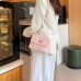 Women's Crossbody Bag Shoulder Bag Mobile Phone Bag Faux Fur Office Shopping Daily Zipper Adjustable Durable Solid Color Black White Pink