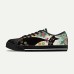 Women's Sneakers Print Shoes Canvas Shoes Daily Floral Cat Flat Heel Fashion Classic Casual Canvas Lace-up Black