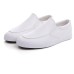 Men's Sneakers Loafers & Slip-Ons Retro White Shoes Walking Casual Daily Leather Comfortable Booties / Ankle Boots Loafer Black White Yellow Spring Fall