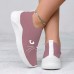 Women's Sneakers Slip-Ons Print Shoes Animal Print Plus Size Outdoor Daily Cat Summer Winter Flat Heel Round Toe Closed Toe Fashion Casual Tissage Volant Loafer Black Pink Blue