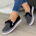 Women's Sneakers Slip-Ons Plus Size Slip-on Sneakers Daily Walking Solid Color Lace-up Flat Heel Round Toe Sporty Classic Casual Faux Suede Elastic Band Black White Red