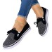 Women's Sneakers Slip-Ons Plus Size Slip-on Sneakers Daily Walking Solid Color Lace-up Flat Heel Round Toe Sporty Classic Casual Faux Suede Elastic Band Black White Red