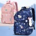 Kid's Boys Girls' Backpack School Bag Bookbag Functional Backpack School Galaxy Oxford Cloth Adjustable Large Capacity Waterproof Pendant Pink Royal Blue Purple