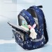 Kid's Boys Girls' Backpack School Bag Bookbag Functional Backpack School Galaxy Oxford Cloth Adjustable Large Capacity Waterproof Pendant Pink Royal Blue Purple